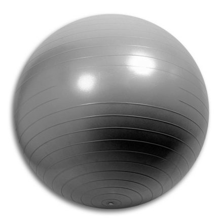 Fitness labda, durranásmentes, Salta - 110 cm - Szürke