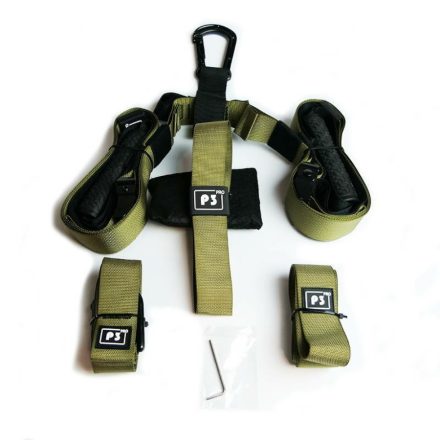 TRX jellegű PRO edzőheveder, Salta - Army Green