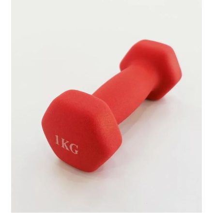 Neoprén egykezes súlyzó, Salta - 1 kg