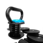 Állítható súlyú kettlebell, 1-18kg, Salta