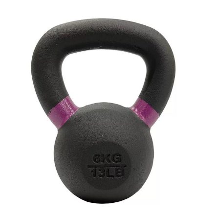 Öntöttvas, porfestett kettlebell, Salta - 6 kg