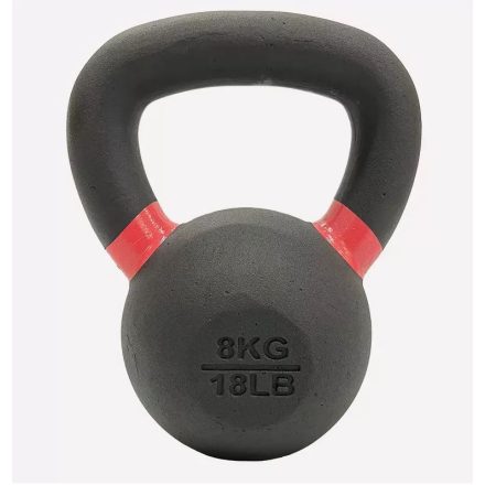 Öntöttvas, porfestett kettlebell, Salta - 8 kg