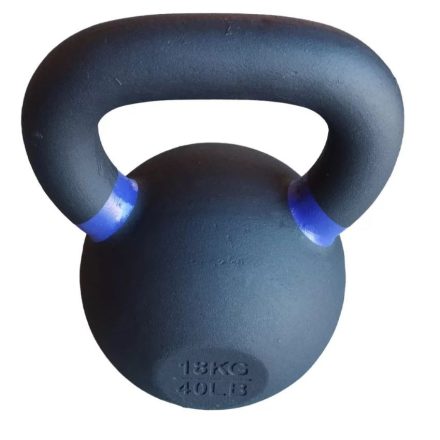 Öntöttvas, porfestett kettlebell, Salta - 18 kg