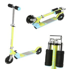   Unisex gyermek Roller Világító Led kerekekkel, kék-sárga, HL-776, NILS