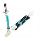 Unisex roller világító LED kerekekkel, menta-fehér, HD505, NILS,