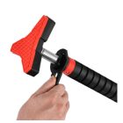 Ajtókeretes húzódzkodó rúd vízmértékkel, DD401,  98-130 cm, HMS