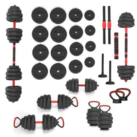 SGN140 Pro set  6in1 Multifunkciós súlyzókészlet 40 kg, HMS