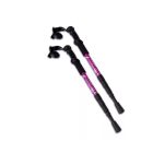 Állítható hosszúságú túrabot, 1 pár, Alumínium, 107cm, Salta - Lila