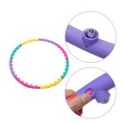 Karcsúsító hulahopp karika mágneses masszázspontokkal – 98 cm, Timeless Tools