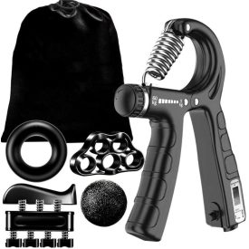 Kéz és marokerősítő készlet, 5 részes, Timeless Tools