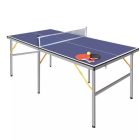 Összecsukható beltéri pingpongasztal teljes szettel,  Timeless Tools