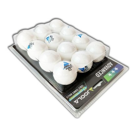 Ping pong labda szett, 12 db-os, Joola Advanced ABS 40+ - Fehér
